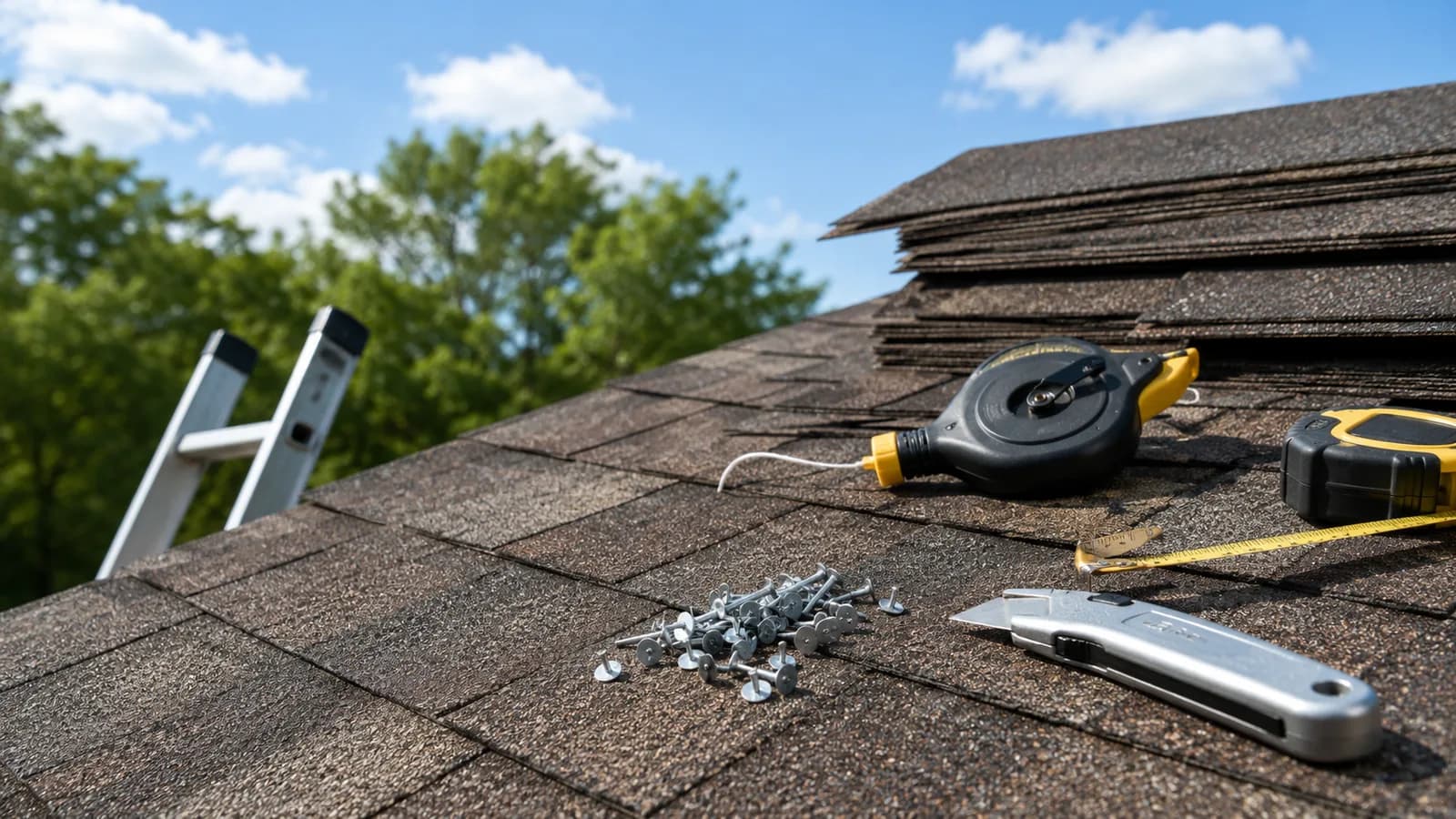 roof replacement and repair at Summit Peak Roofing