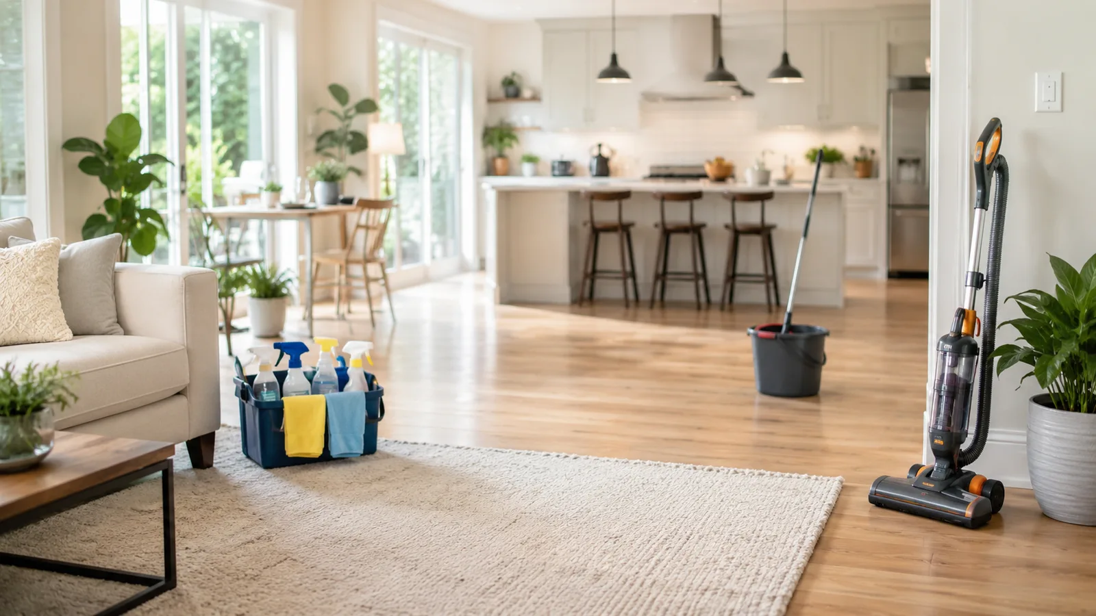 home cleaning at Golden Hour Cleaning Co.