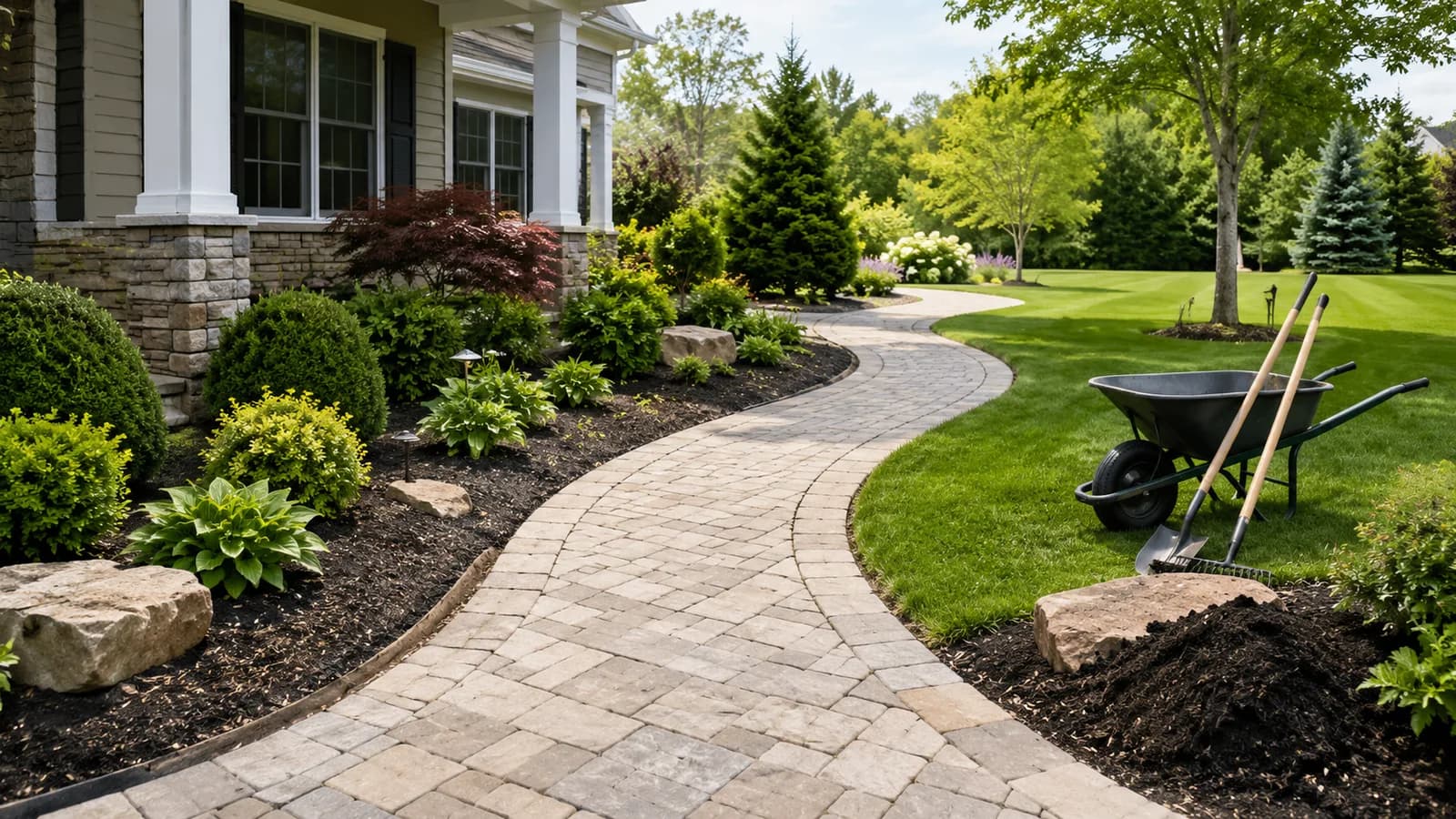 Ironwood Landscaping example site preview