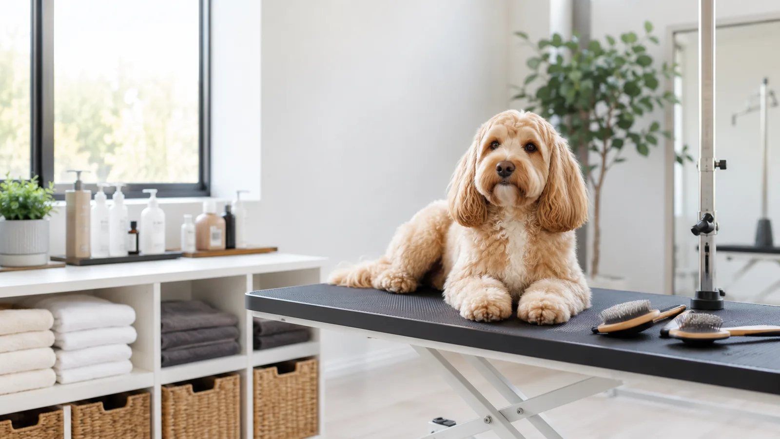 Juniper's Grooming Co. example site preview